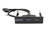 Gigabyte 2-Port USB 3.0 Front Panel, 19 Pin Mainboard...