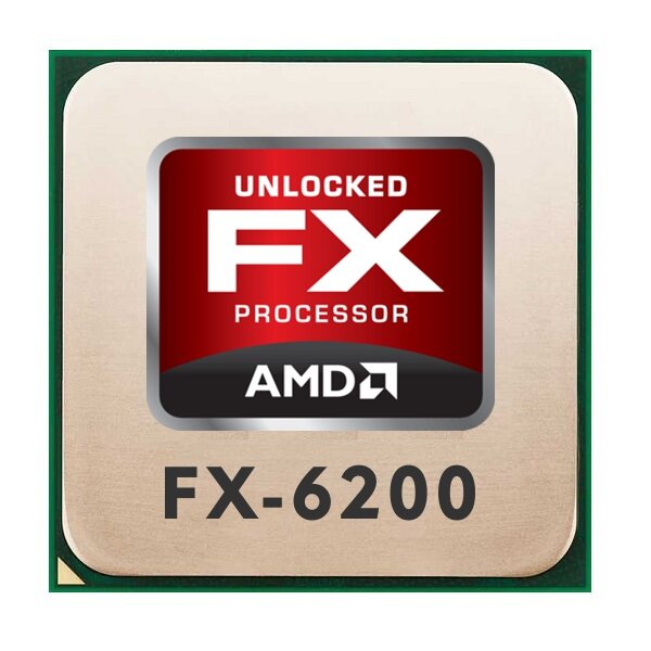 AMD FX Series FX-6200 (6x 3.8GHz) FD6200FRW6KGU CPU Sockel AM3+   #29313