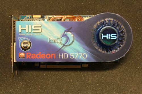 HIS Radeon HD 5770 H577Q1GD IceQ 5 Turbo 1 GB GDDR5  PCI-E   #38785