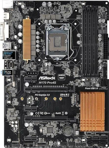 Asrock h170 pro4s обзор