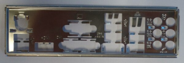 ASUS P5QL-EM  Blende -Slotblech IO Shield   #34179