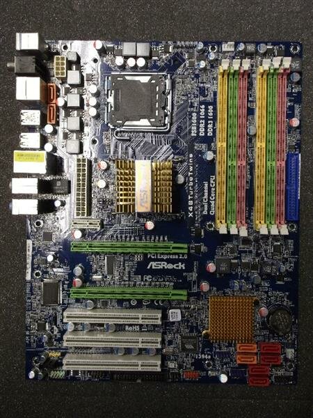ASRock X48 TurboTwins Intel X48 Mainboard ATX Sockel 775   #32132