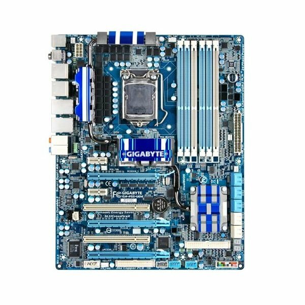 Gigabyte GA-P55-UD6 Rev.1.0 Intel P55 Mainboard ATX Sockel 1156   #37253