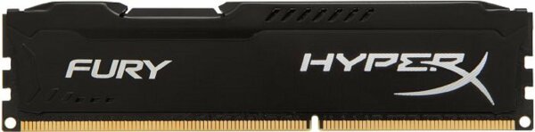 Kingston HyperX Fury schwarz 4 GB (1x4GB) HX313C9FB/4 PC3-10600   #109957