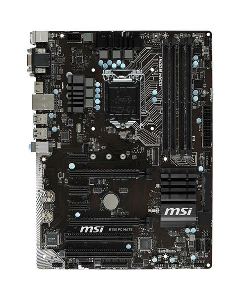 MSI B150 PC MATE MS-7971 Ver.2.1 Intel B150 Mainboard ATX Sockel 1151   #40326