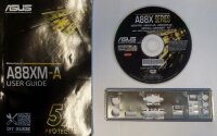 ASUS A88XM-A manual - i/o-shield - CD-ROM with drivers...