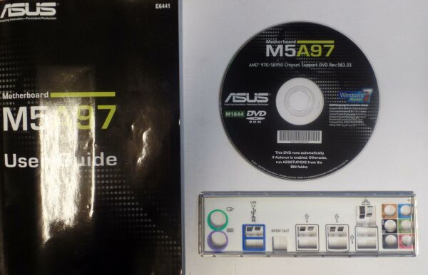 ASUS M5A97 Handbuch - Blende - Treiber CD   #36747