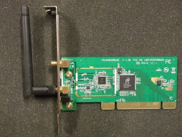 Level One WNC-0601 300 Mbps PCI W-Lan Adapter   #32396