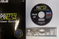 ASUS P8Z77-V LX manual - i/o-shield - CD-ROM with drivers...