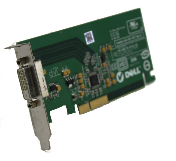 DELL FH868 DVI-Grafikdapter Add-In-Karte Sil 1364A PCI-E Low-Profile   #117133