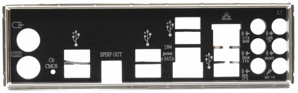 ASUS M4A89TD Pro USB3 Blende - Slotblech - IO Shield      #29841