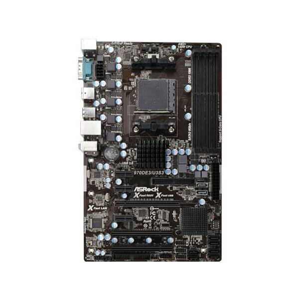 ASRock 970DE3/U3S3 AMD 770 Mainboard ATX Sockel AM3 AM3+   #32918