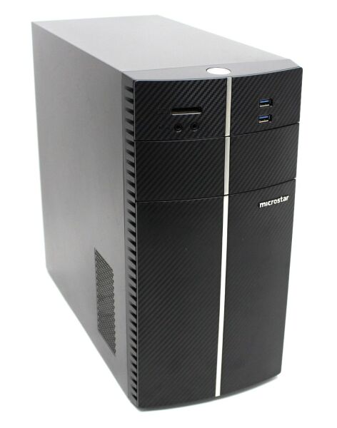 Medion Microstar MED MT8092N PC MT22 USB 3.0 Micro-ATX Gehäuse schwarz   #80538