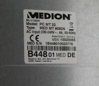 Medion Microstar MED MT8092N PC MT22 USB 3.0 Micro-ATX Gehäuse schwarz   #80538