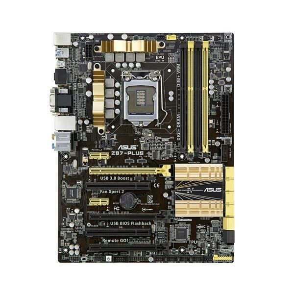 ASUS Z87-PLUS Z87 mainboard ATX socket 1150   #35996