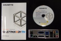 Gigabyte GA-Z77MX-D3H TH Rev.1.0 - Handbuch - Blende -...