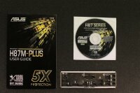 ASUS H87M-Plus Handbuch - Blende - Treiber CD   #38820