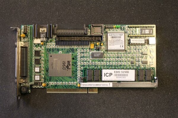 ICP Vortex GDT6517RP SCSI Raid Controller 32 MB EDO Ram   #36517
