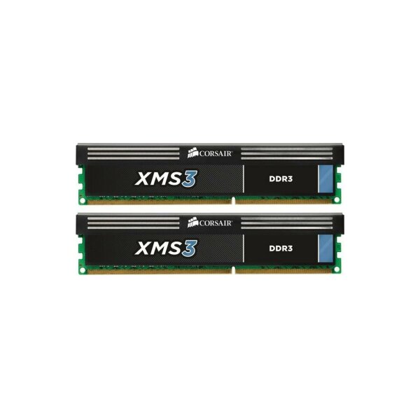 Corsair XMS3 2 GB (2x1GB) TW3X2G1333C9A DDR3-1333 PC3-10667   #39592