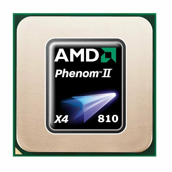 AMD Phenom II X4 810 (4x 2.60GHz) HDX810WFK4FGI CPU Sockel AM2+ AM3   #31913