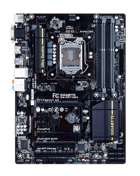 Gigabyte GA-Z87-HD3 Rev.1.1 Intel Z87 Mainboard ATX Sockel 1150   #38571