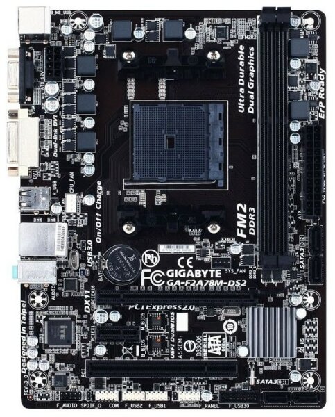 Gigabyte Ga F2a78m Ds2 Rev 3 0 Amd 8 Mainboard Micro Atx Sockel