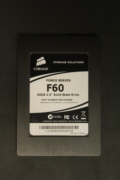 Corsair Force Series 60 GB 2.5 Zoll SATA-II 3Gb/s CSSD-F60GB2 SSD   #29877