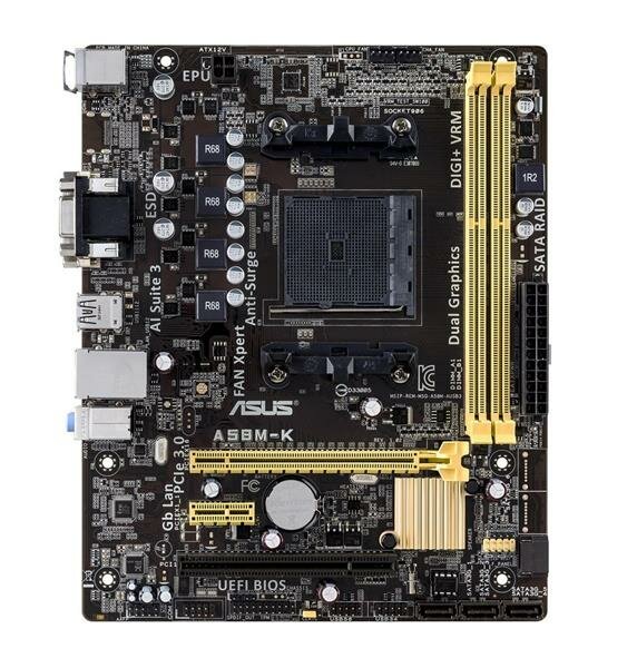 ASUS A58M-K AMD A58 FCH mainboard Micro ATX socket FM2+   #38325