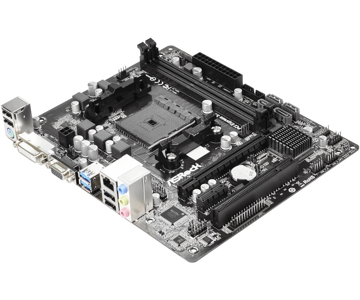 Asrock Fm2a78m Dg3 Amd 8 Fch Mainboard Micro Atx Sockel Fm2