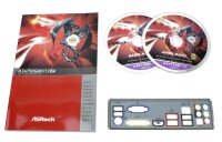 ASRock M3A790GMH/128M Handbuch - Blende - Treiber CD...
