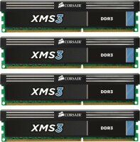 Corsair XMS3 16 GB (4x4GB) CMX16GX3M4A1600C9 DDR3-1600...