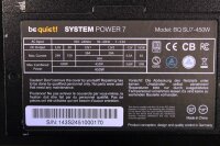 Be Quiet System Power 7 450W (BN143) ATX Netzteil 450...