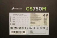 Corsair CS750M 750W (75-010709) ATX Netzteil 750 Watt 80+...