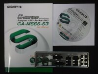 Gigabyte GA-M56S-S3 Rev.1.0 Handbuch - Blende - Treiber...