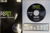 ASUS P8P67 manual - i/o-shield - CD-ROM with drivers...