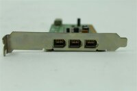 KEC Firewire 3-Port IEEE1394a + 1 interner Port Controller Karte PCI  #117438