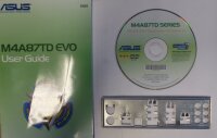 ASUS M4A87TD EVO Handbuch - Blende - Treiber CD   #28352