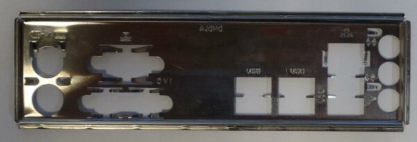 ASRock H81M-DGS Blende - Slotblech - I/O Shield   #38852