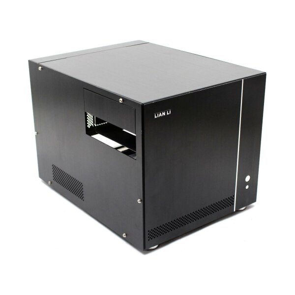 Lian Li PC-V351 Micro-ATX PC HTPC-Gehäuse Alu Cube schwarz   #28618