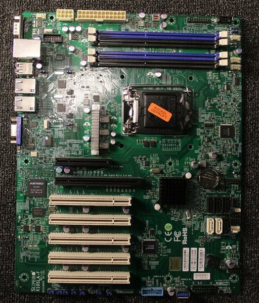 SuperMicro X10SLA-F Rev.1.01 Intel C222 Mainboard ATX Sockel 1150   #38091