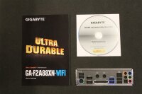 Gigabyte GA-F2A88XN-WiFi Handbuch - Blende - Treiber CD...