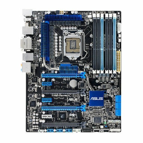 ASUS P7F7-E WS SuperComputer Intel 3450 mainboard ATX socket 1156   #40655