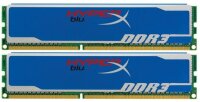 Kingston HyperX blu. 8 GB (2x4GB) KHX1600C9D3B1/4G...