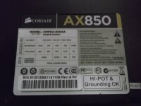 Corsair AX850 Netzteil 80+ Gold CMPSU-850AX modular 850...