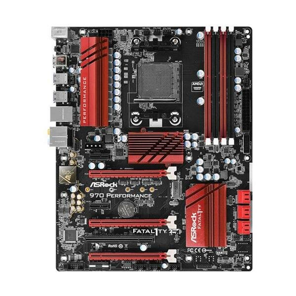 ASRock Fatal1ty 970 Performance M.2 Mainboard ATX Sockel AM3+   #38610