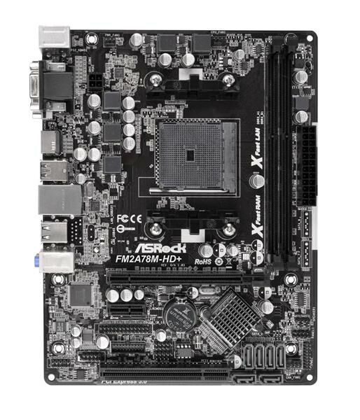 ASRock FM2A78M-HD+ AMD A78 FCH Mainboard Micro ATX Sockel FM2+   #35541