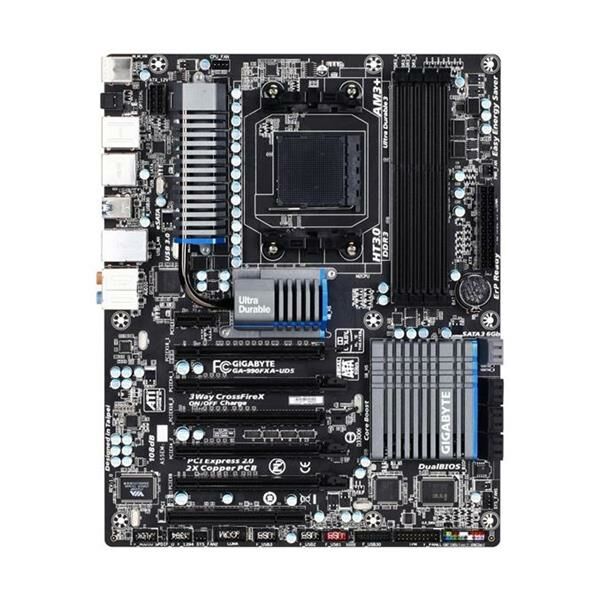 Gigabyte GA-990FXA-UD5 Rev.1.1 AMD 990FX Mainboard ATX Sockel AM3 AM3+   #34775