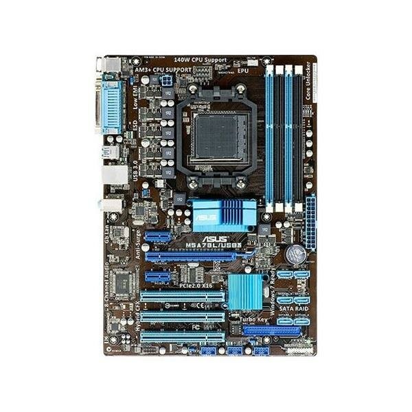 ASUS M5A78L/USB3 AMD 760G mainboard ATX socket AM3+   #37849