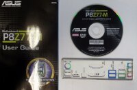 ASUS P8Z77-M Handbuch - Blende - Treiber CD   #39899