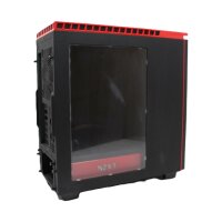 NZXT H440 schwarz/rot mit Sichtfenster, schallgedämmt (CA-H440W-M1)   #71392